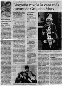 Biografía revela la cara más oscura de Groucho Marx