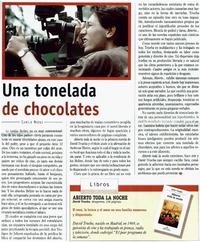 Una tonelada de chocolates