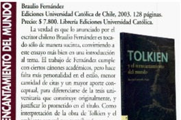 Tolkien y el reencantamiento del mundo