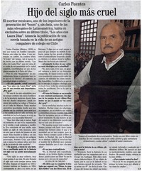 Hijo del siglo más cruel