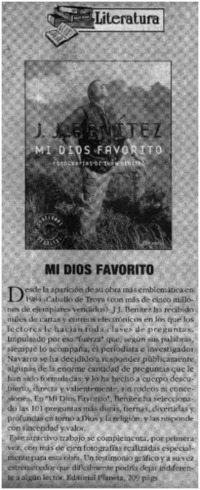 Mi Dios favorito.
