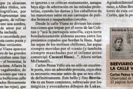 Breviario de la calle Viana