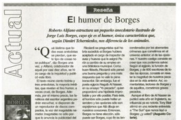 El humor de Borges