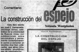 La construcción del espejo