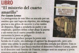 "El misterio del cuarto amarillo"