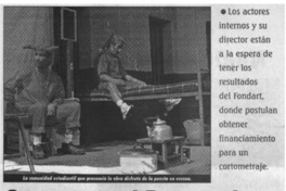 Grupo teatral Purgatorio se presentó en Liceo nocturno.