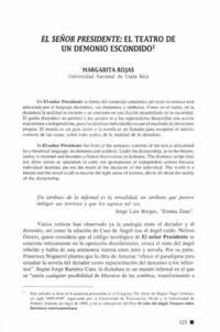 El Señor presidente: El teatro de un demonio escondido