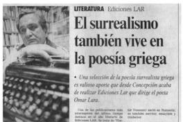 El surrealismo también vive en la poesía griega.