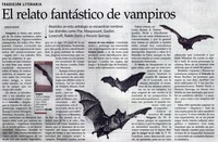 El Relato fantástico de vampiros