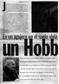 En un agujero en el suelo vivía un Hobbit