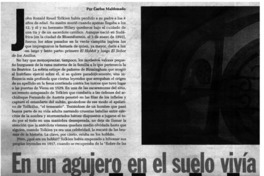 En un agujero en el suelo vivía un Hobbit