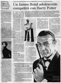 Un James Bond adolescente competirá con Harry Potter