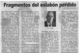 Fragmentos del eslabón perdido