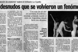 Los desnudos que se volvieron un fenoméno