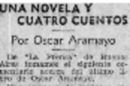 Una Novela y cuatro cuentos.