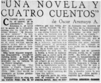 Una novela y cuatro cuentos"
