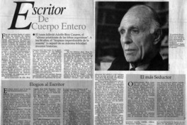 Escritor de cuerpo entero.