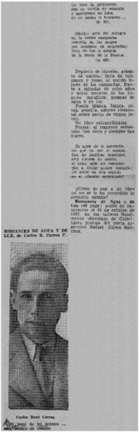 Romances de agua y de luz