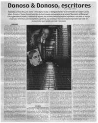 Donoso & Donoso, escritores