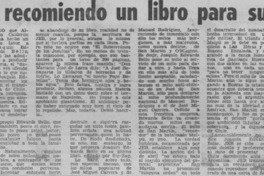 Les recomiendo un libro para su wikén.