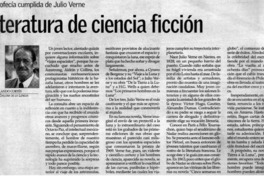 Literatura de ciencia ficción