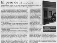 El peso de la noche