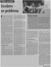 Escolares en problemas