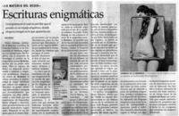 Escrituras enigmáticas