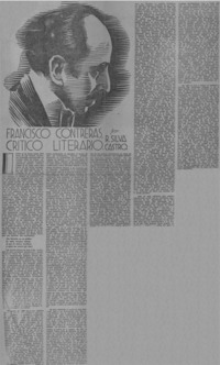 Francisco Contreras, crítico literario