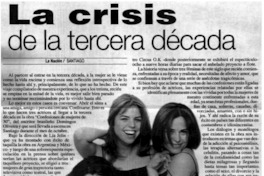 La crisis de la tercera década