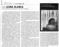 La leona blanca