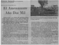 El Amenazante año dos mil.