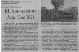 El Amenazante año dos mil.