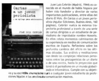 Cartas a un joven periodista