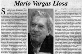 Mario Vargas Llosa