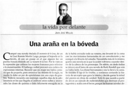 Una araña en la bóveda