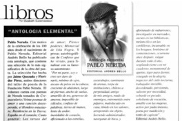 Antología elemental"