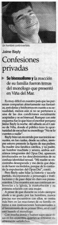 Confesiones privadas