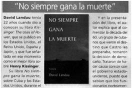 No siempre gana la muerte"