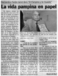 La vida pampina en papel