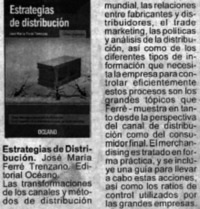 Estrategias de distribución.