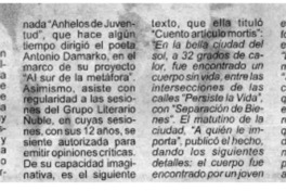 Rincón de la poesía