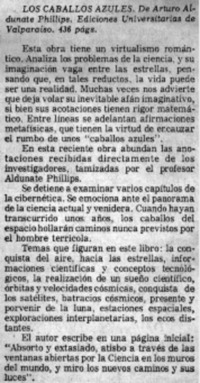 Los caballos azules.