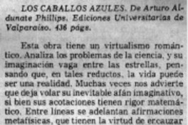 Los caballos azules.