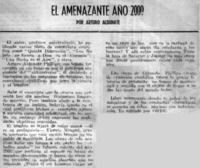 El amenazante año 2000