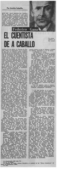 El cuentista de a caballo