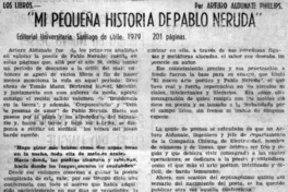 Mi pequeña historia de Pablo Neruda"