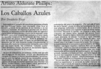 Los caballos azules