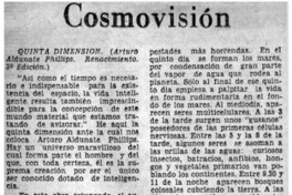 Cosmovisión.