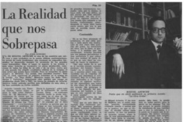 La realidad que nos sobrepasa